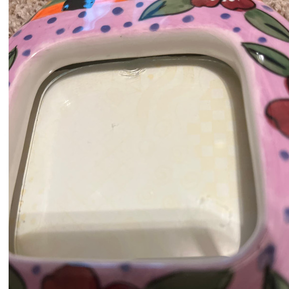 Milson & Louis Picture Frame Jug / vase Shaped Flowers Hand Painted - Picture 6 of 6